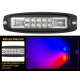 48W LED Boat -  DC9-60V - Black casing spreader light - Emmitt Color: Tri-color  - WK-48BTX-AZLED